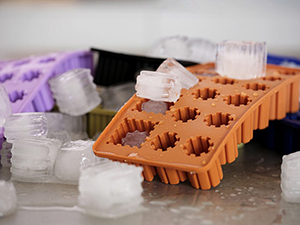 Eiswürfelformen aus Silikon in Lupine