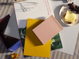 Edles Notitzbuch aus Büttenpapier