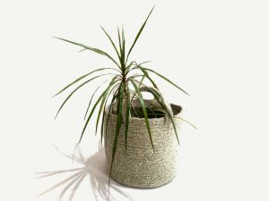 Jute Topf mit Henkel