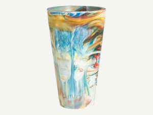 Vase marmoriert
