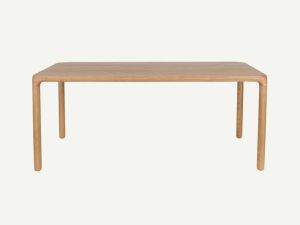 Esstisch Esche - mit abgerundeten Ecken 180cm