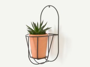 Wandpflanzenhalter aus Metalldraht