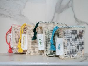 Soap Saver Bag-Set in verschiedenen Farben