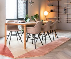 Esstisch Esche - mit abgerundeten Ecken