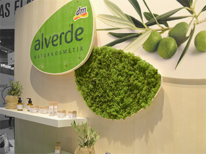 Messebau, alverde Naturkosmetik